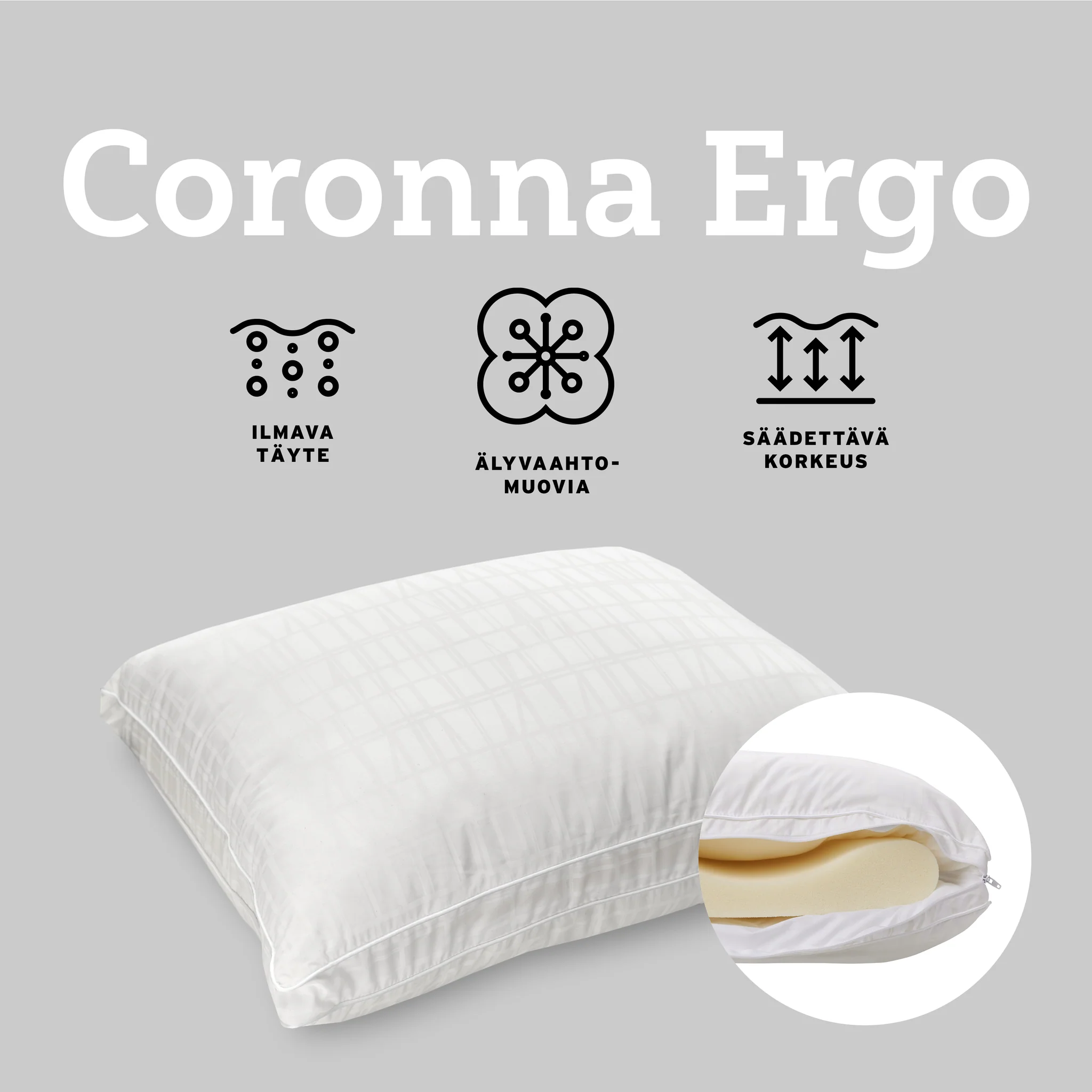 Coronna ergonominen tyyny - Image 6